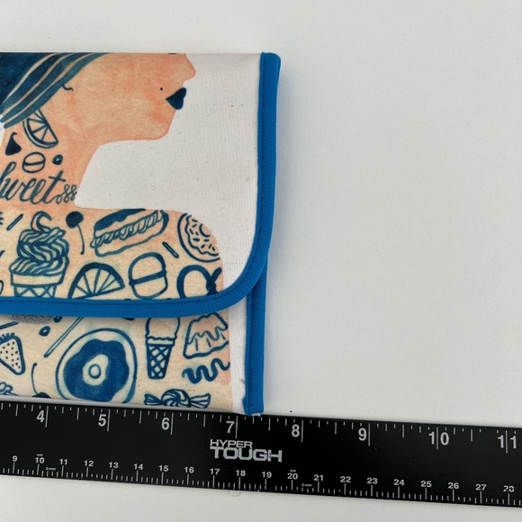 2 PACK ArtBird "Sweet Tats" Nuts and Bolts Bag Insulated Food Safe Storage Pouch - Picture 8 of 9